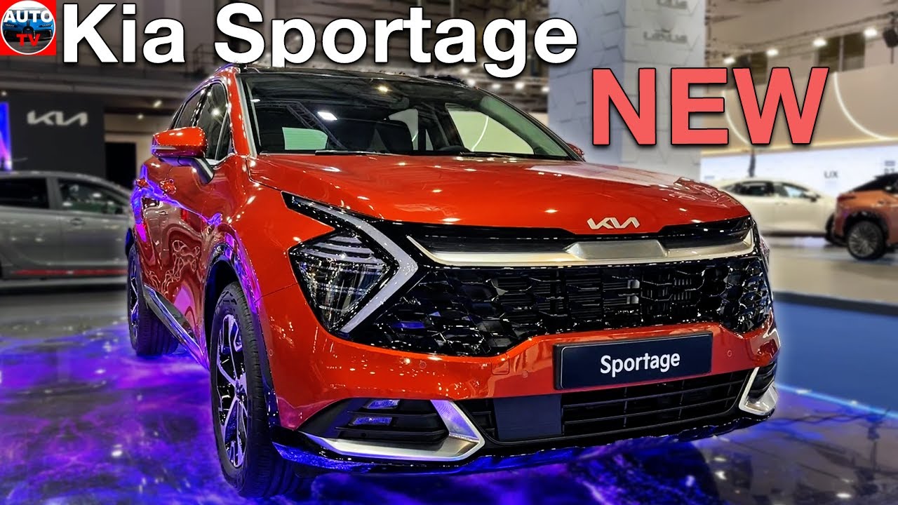2023 Kia Sportage debuts with edgy styling, curved infotainment