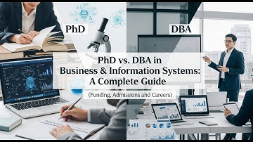 PhD vs. DBA in Business & Information Systems: A Complete Guide (Funding, Admissions and Careers)