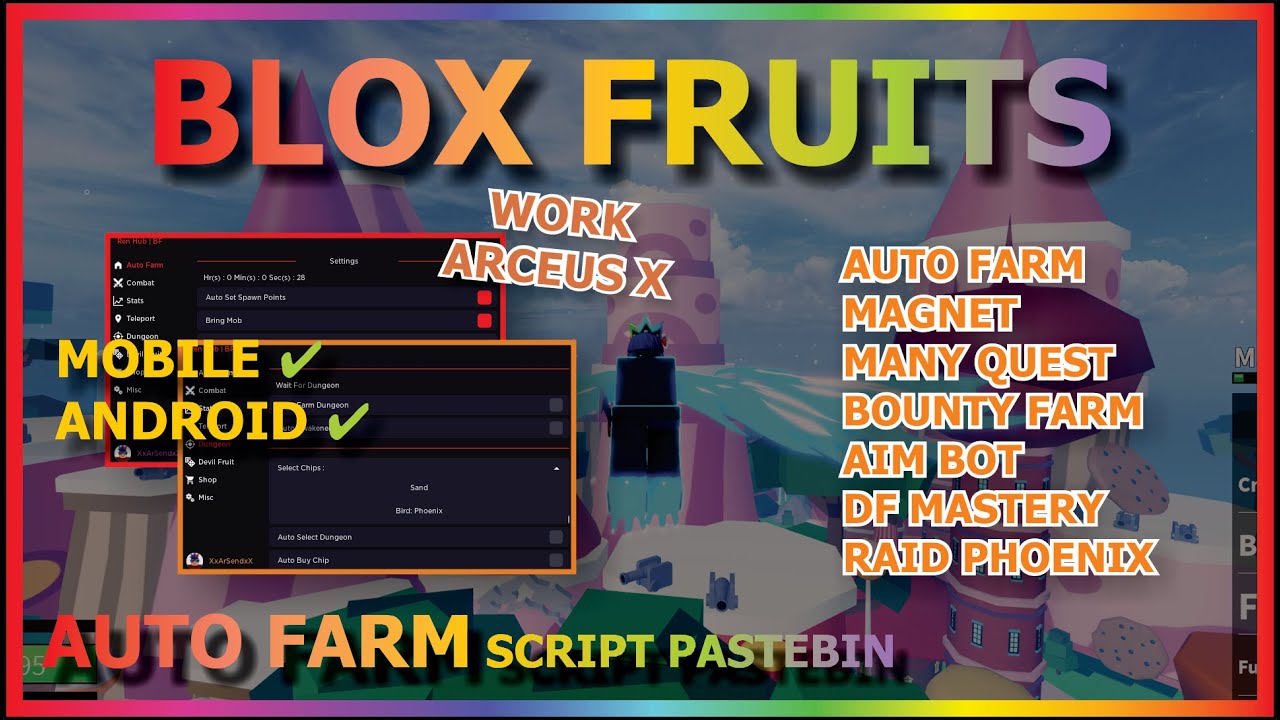 blox fruits script arceus x – Page 10 – ScriptPastebin