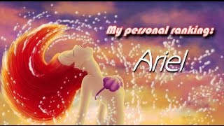 My personal ranking: Ariel