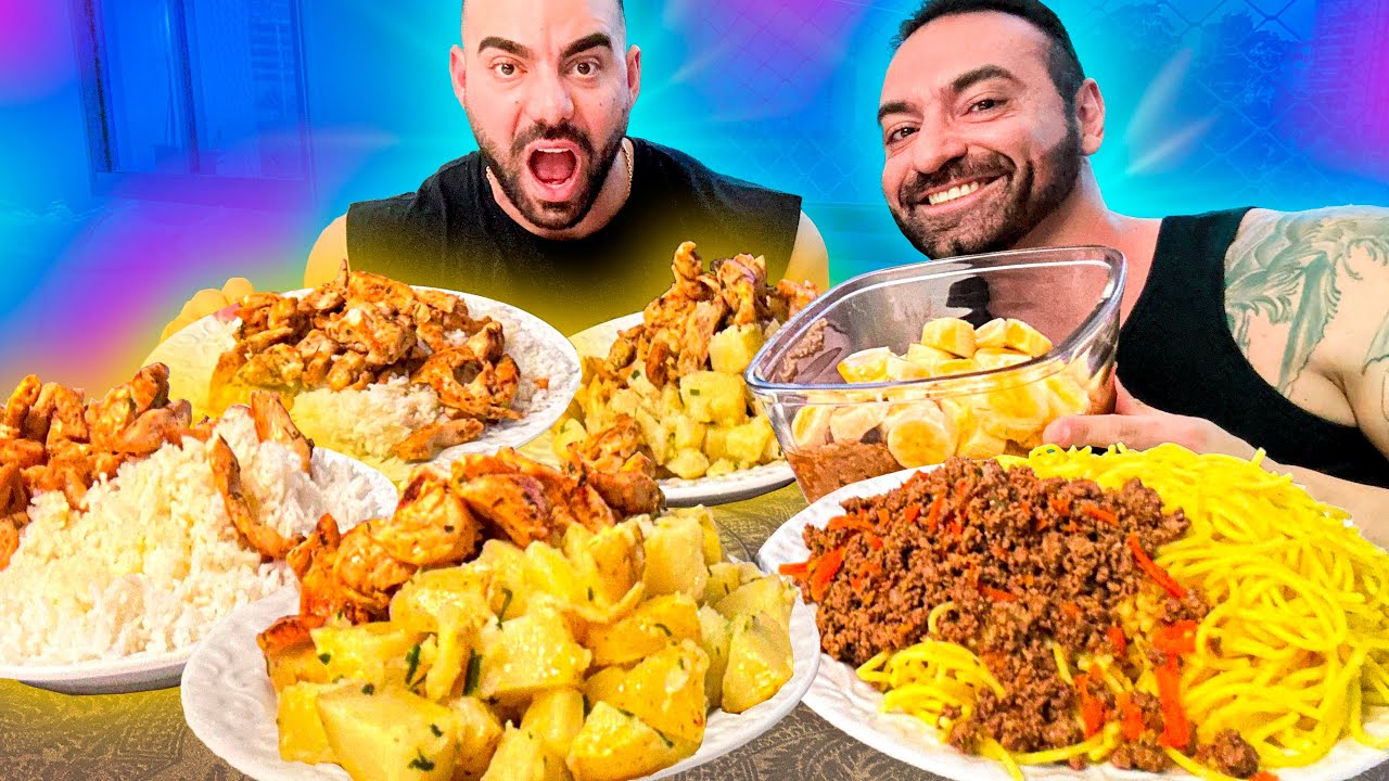 Comendo TODA A DIETA de um BODYBUILDER PROFISSIONAL! Feat. @rafabrandao_