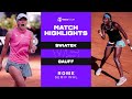 WTA Rome 2021: Iga Swiatek vs Cori Gauff's HIGHLIGHTS