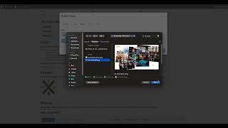 How to select images from the gallery picker in XWiki