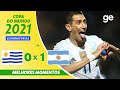 URUGUAI 0 X 1 ARGENTINA | MELHORES MOMENTOS | 13ª RODADA ELIMINATÓRIAS DA COPA | ge.globo