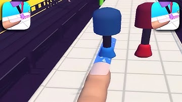 Nail Long Stack Pro Mobile All Levels Walkthrough New Update iOS,Android Max Level Trailer Game #325