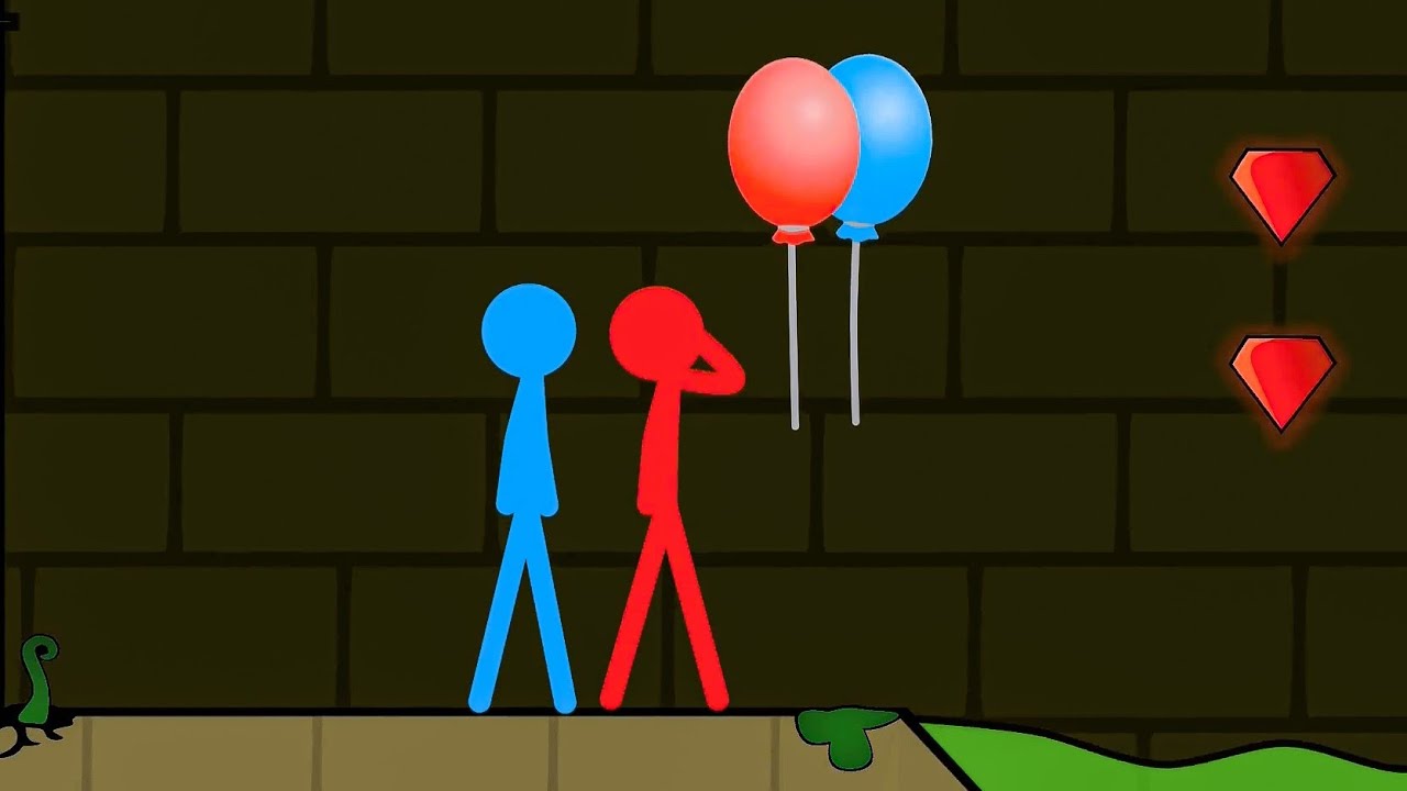 Red and Blue , Stickman Escape Animation - ( EP4 )