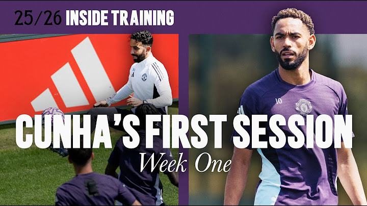 Cunha's First Session! | Inside Training 👀