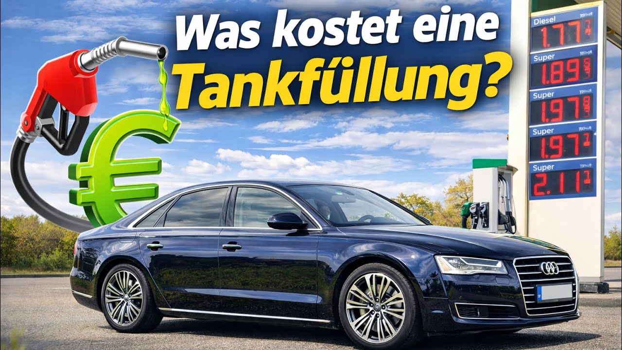 🔥 AUDI A8L D4 4.2 TDI POV durch Traunreut 🇩🇪 | REAL SOUND • KEINE MUSIK • KEIN GELABER