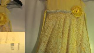 Dazzle Blue - Baby Party Dress