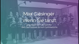 Max Giesinger - Wenn Sie tanzt | gesungen vom Juniorchor des GSG Sangerhausen