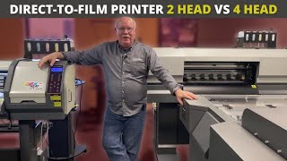 Direct-to-Film Printer 2 Head vs. 4 Head | What's Better For Your Business?