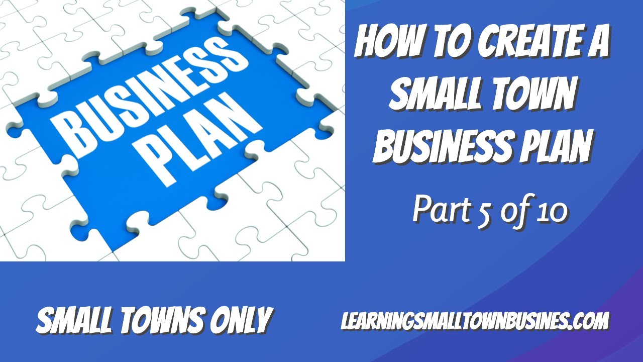 best business plan in small town