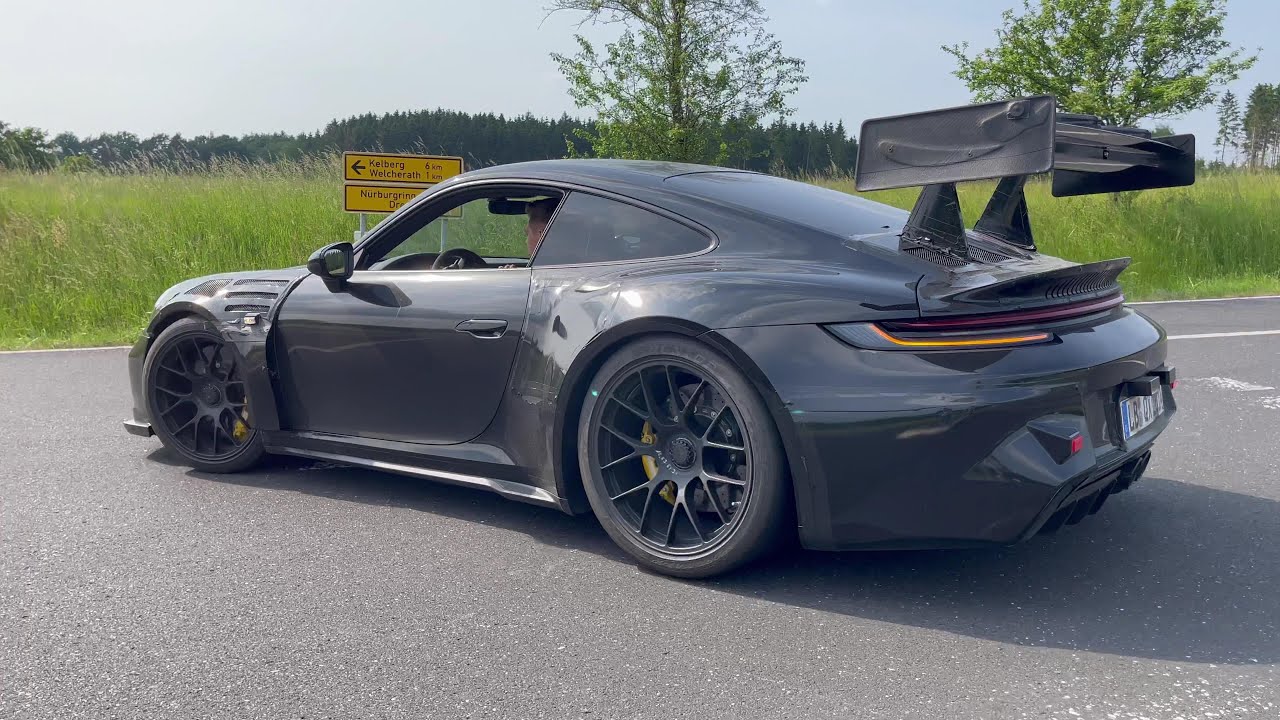 22 Porsche 992 Gt3 Rs Spied Testing Around The Nurburgring Car Chase Youtube 22 Porsche 992 Gt3 Rs Spied Testing Around The Nurburgring Car Chase Youtube
