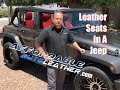 Jeep Wrangler Leather Seats | How To Video