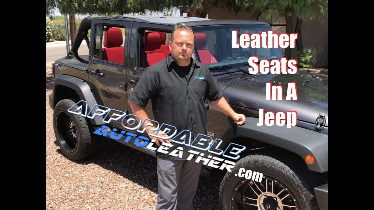 Jeep Wrangler Leather Seats | How To Video - YouTube