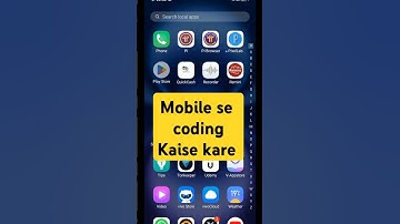 Mobile me coding kaise kare | how to do programming in mobile| Bina laptop ke coding kaise kare|