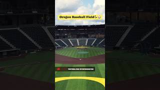 Stepping into the home of Oregon baseball! 🏠⚾