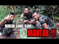 Makan siang di hutan kalimantan