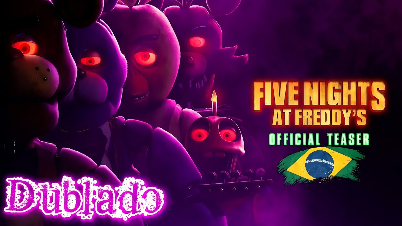 Five Nights At Freddy's  Teaser Oficial - DUBLADO PT BR