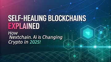 Self-Healing Blockchains Explained | How Nextchain.ai Is Changing Crypto in 2025!