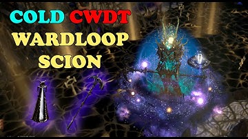 [POE 3.20] Cold CWDT Wardloop Scion - Maze of the Minotaur Map Showcase