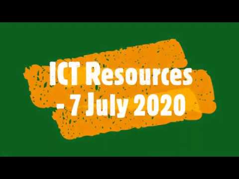 ICT Resources - 7 July 2020