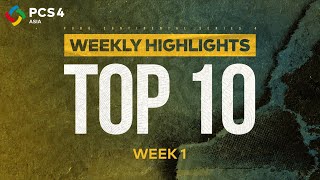 Nades on the ground ? | PCS4 ASIA Week 1 Weekly Highlights | PUBG Esports