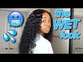 Back To School Hairstyle “WET LOOK”💦 | Ft: Beauty Forever Hair