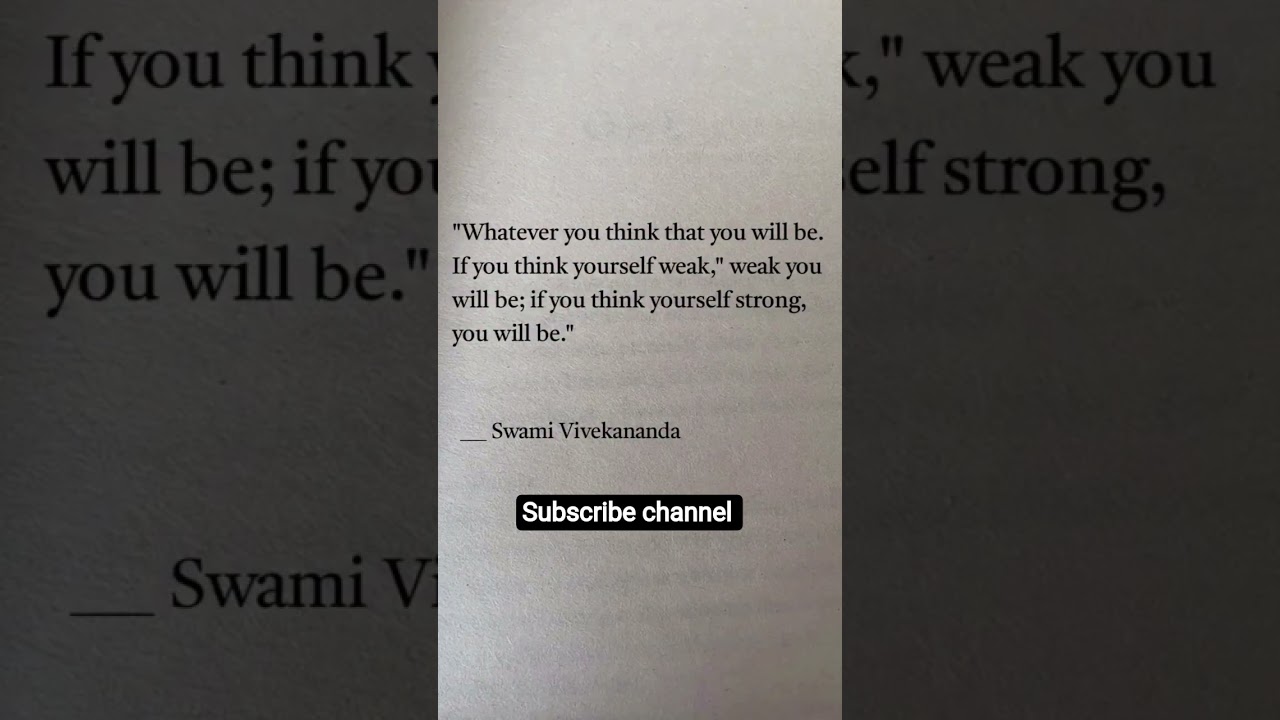 whatever you think...... subscribe my youtube channel motivational quotes and thoughts 🎯