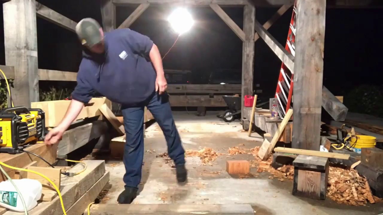 A Timber Frame Vlog #40: A Little Bit of Cleanup