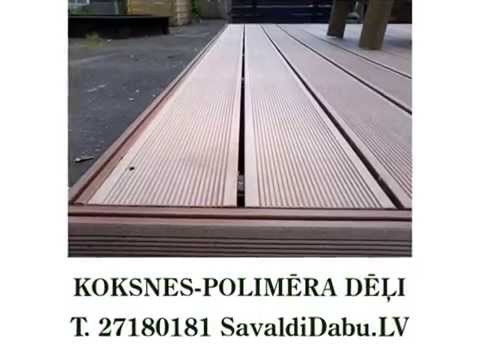 Koksnes - polimēra dēļi no ražotāja. T. 27180181