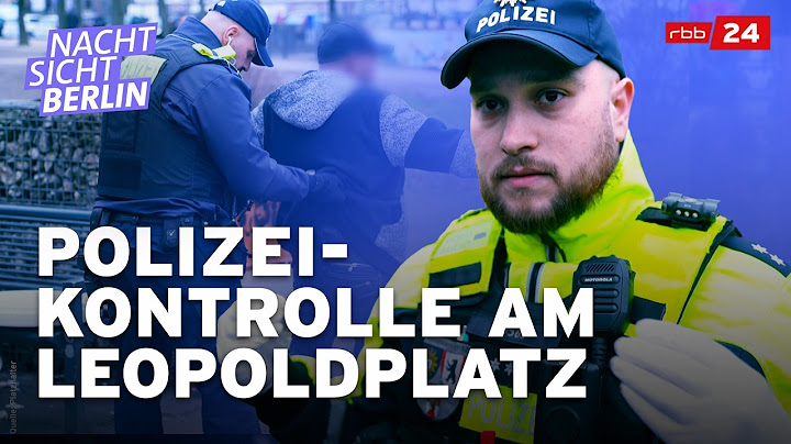 Drogen, Messer, Gewalt: Polizeikontrolle am Leopoldplatz | NACHTSICHT Berlin