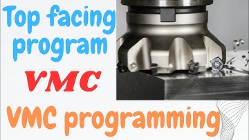 vmc face milling program/top milling program vmc/vmc facing program/face milling programing/facing
