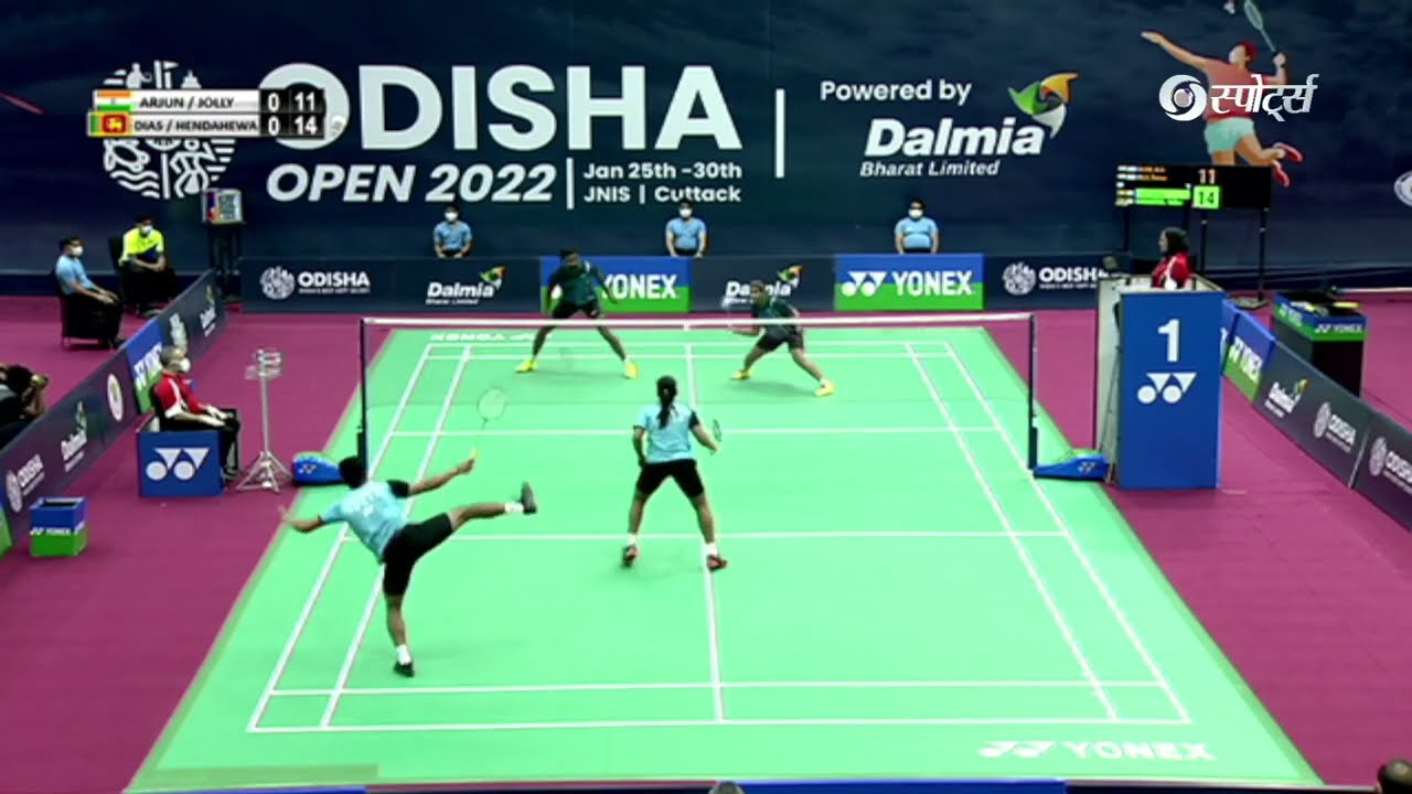 LIVE Badminton #OdishaOpen Finals on DD SportsSportsOdisha
