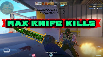 I Tried The Knife-Only Challenge in Counter Strike 2..INSANE!