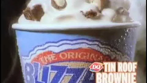 Dairy Queen - Tin Roof Brownie Blizzard