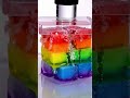 RAINBOW ICE BREAKING 🌈❄️ 4K ASMR for Deep Relaxation!! #satisfying #relaxing #oddlysatisfying