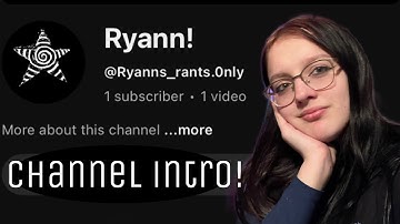 My channel intro! (Read description)