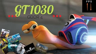 Gt 1030 Gddr 4 Vs Games