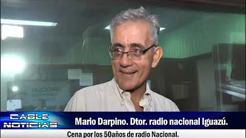 Mario Darpino . Dtor radio nacional Iguaz.