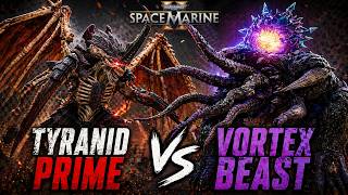 Vortex Beast vs. Tyranid Prime | Space Marine 2