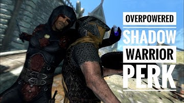 Skyrim SE (Special Edition) | Shadow Warrior | OP Perk | Ninja Assassin Sneak Build | Gameplay |