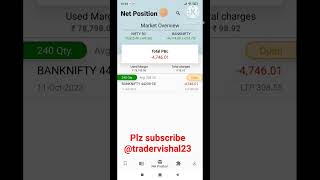 Bank Nifty Live Trading|5th October #stockmarket #optionstrading #loss #subscribe #support