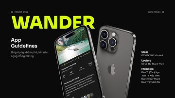 Đồ án kỳ Thiết kế giao diện ứng dụng | WANDER | Arena Multimedia