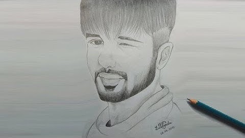 Shahid kapoor drawing //step by step drawing