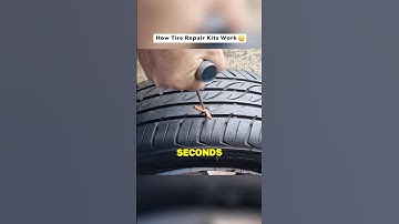 How to fix your tire in under 30 seconds #shorts