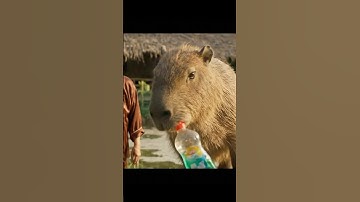 Capybara Giúp Bà Cho Cá Ăn Và Cái Kết