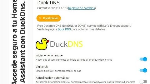 Instalar y configurar DuckDns en Home Assistant 2023. Incluyendo configuración Router.