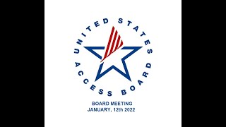 Access Board Meeting - January 12th 2022