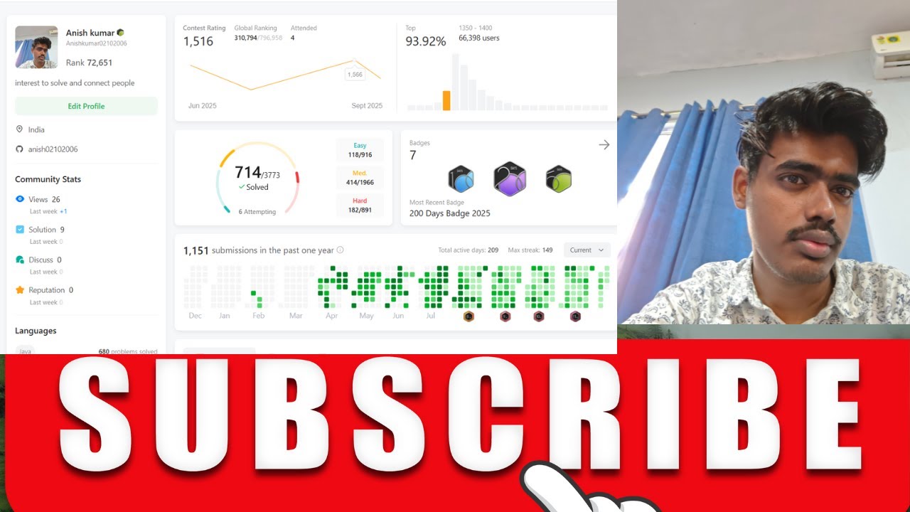 cses sheet | Leetcode Live| DSA | Java